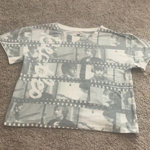 The Beatles Crop Top